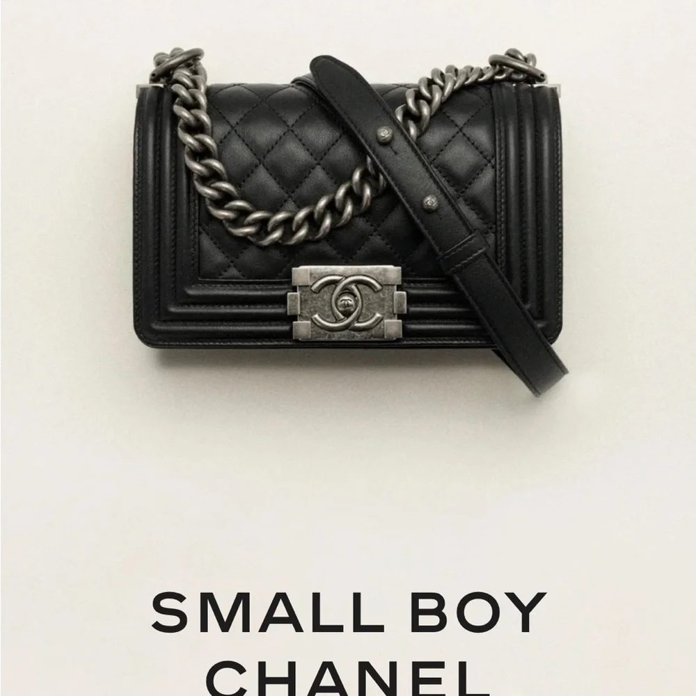 Chanel Black Quilted Leather Boy Bag - Picture 6 of 6